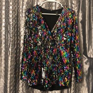 Sequin romper